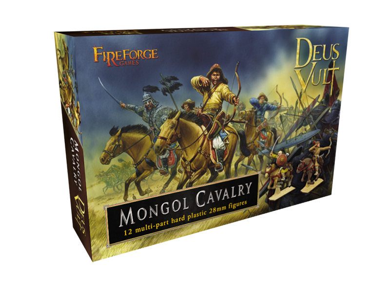 Mongol Cavalry, 28mm Plastic Model Figures