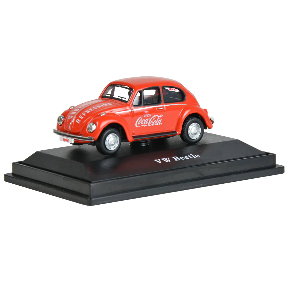 Motor City Classics Volkswagen Beetle 1966 “Coca-Cola” 1:72 Scale Diecast Model