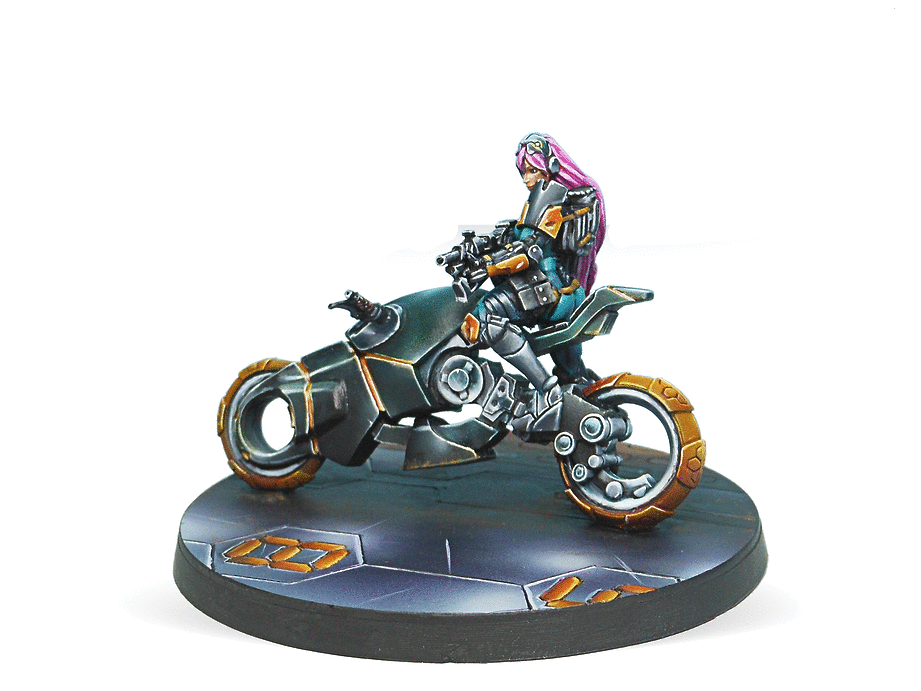Infinity NA2 Motorized Bounty Hunter (Boarding Shotgun) Miniature Game Figure