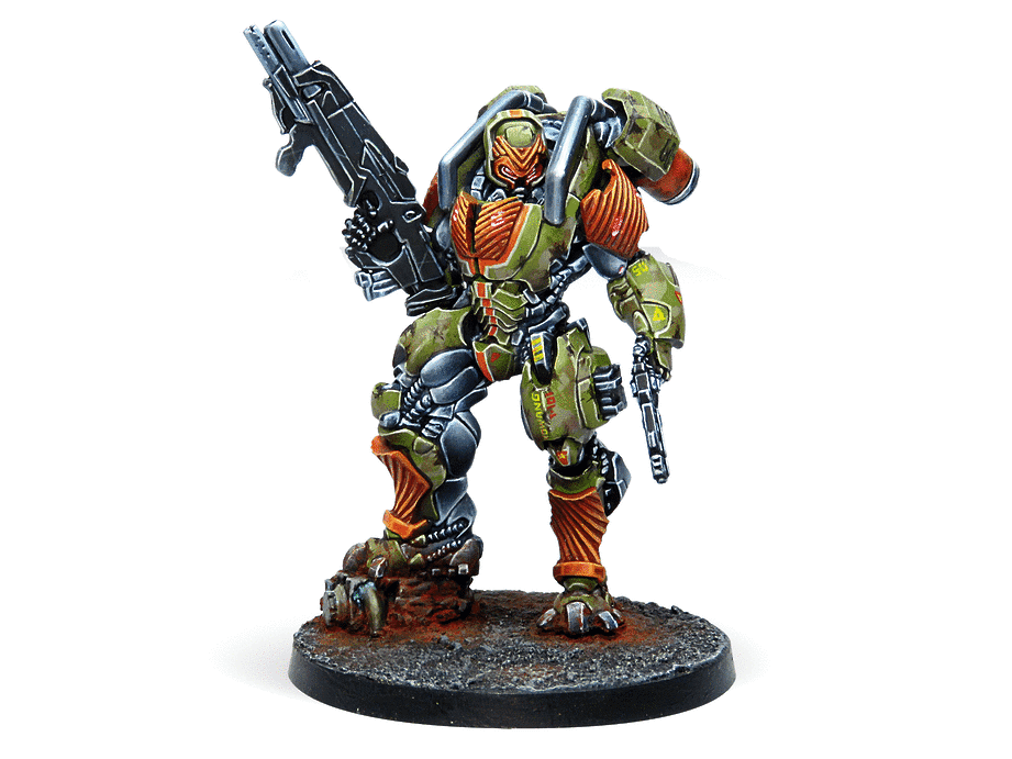 Infinity Yu Jing Mówáng Troops (MULTI Rifle/ Red Fury) Miniature Game Figure