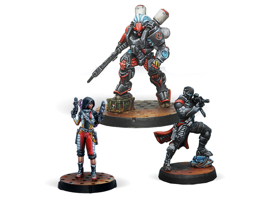 Infinity CodeOne Nomads Booster Pack Alpha Miniature Game Figures