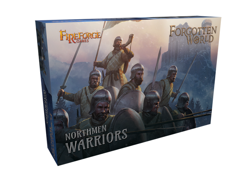 Forgotten World Northmen Warriors, 28mm Plastic Kit Figures