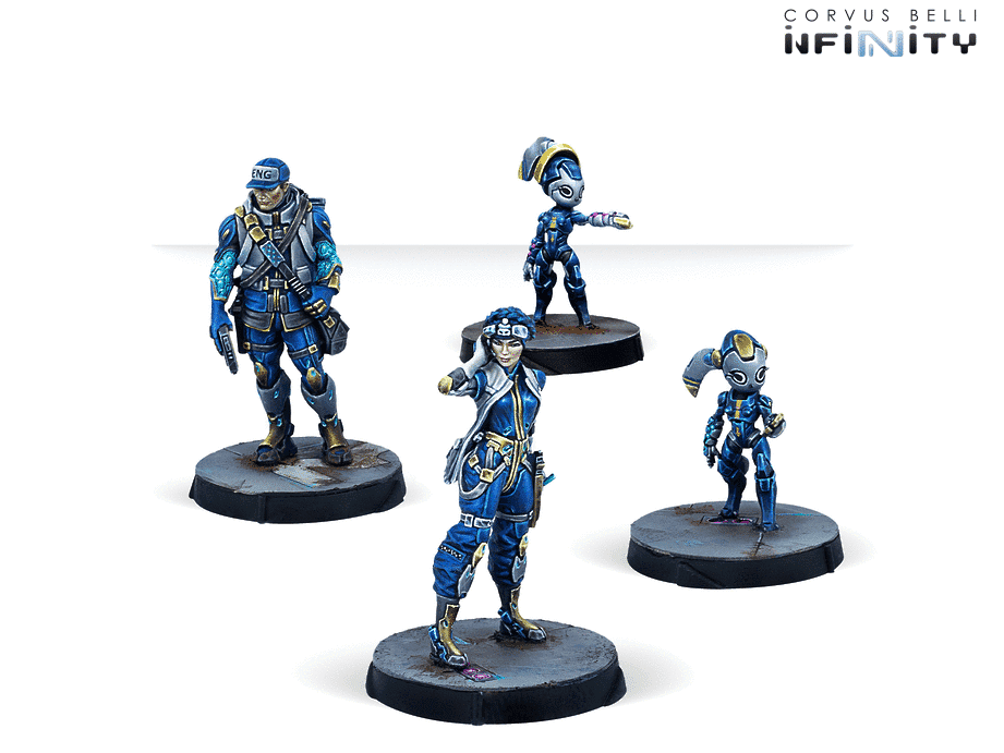 Infinity CodeOne O-12 Support Pack Miniature Game Figures