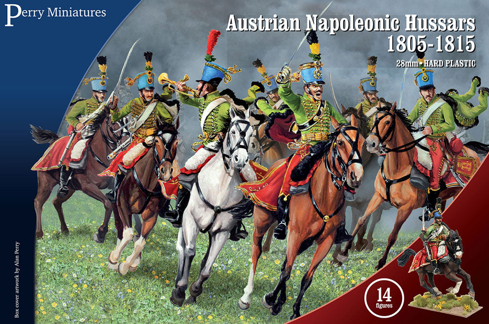 Perry Miniatures Austrian Napoleonic Hussars 1805–1815 28mm plastic cavalry kit