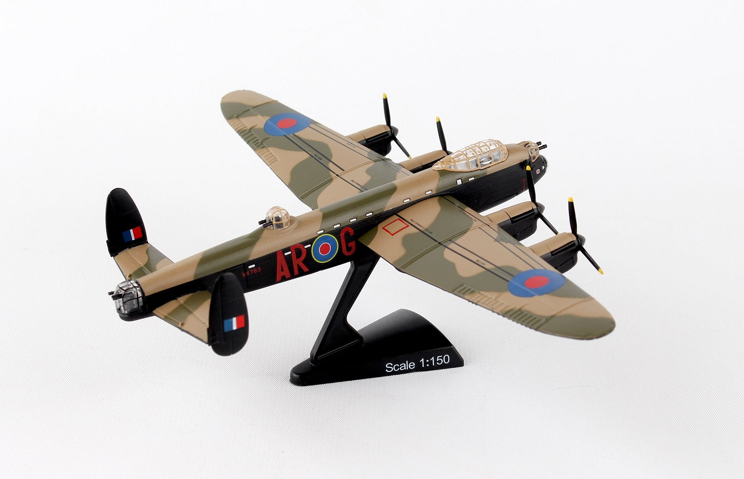 Avro Lancaster RAAF “G For George” 1/150 Scale Model By Daron Postage Stamp