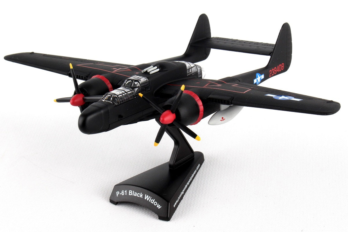 Northrop P-61 Black Widow “Lady In The Dark” 1/120 Scale Model By Daron Postage Stamp