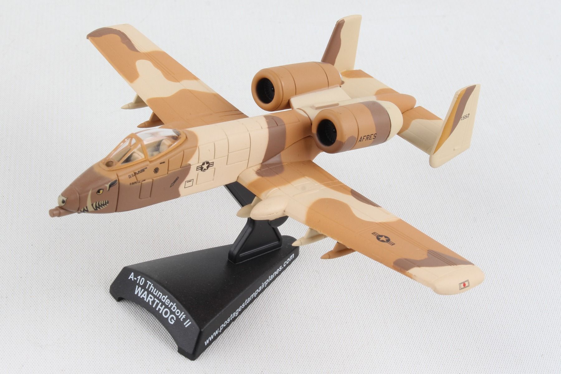 Fairchild Republic A-10 Thunderbolt II (Warthog), 1:140 Scale Diecast Model "Peanut" Livery