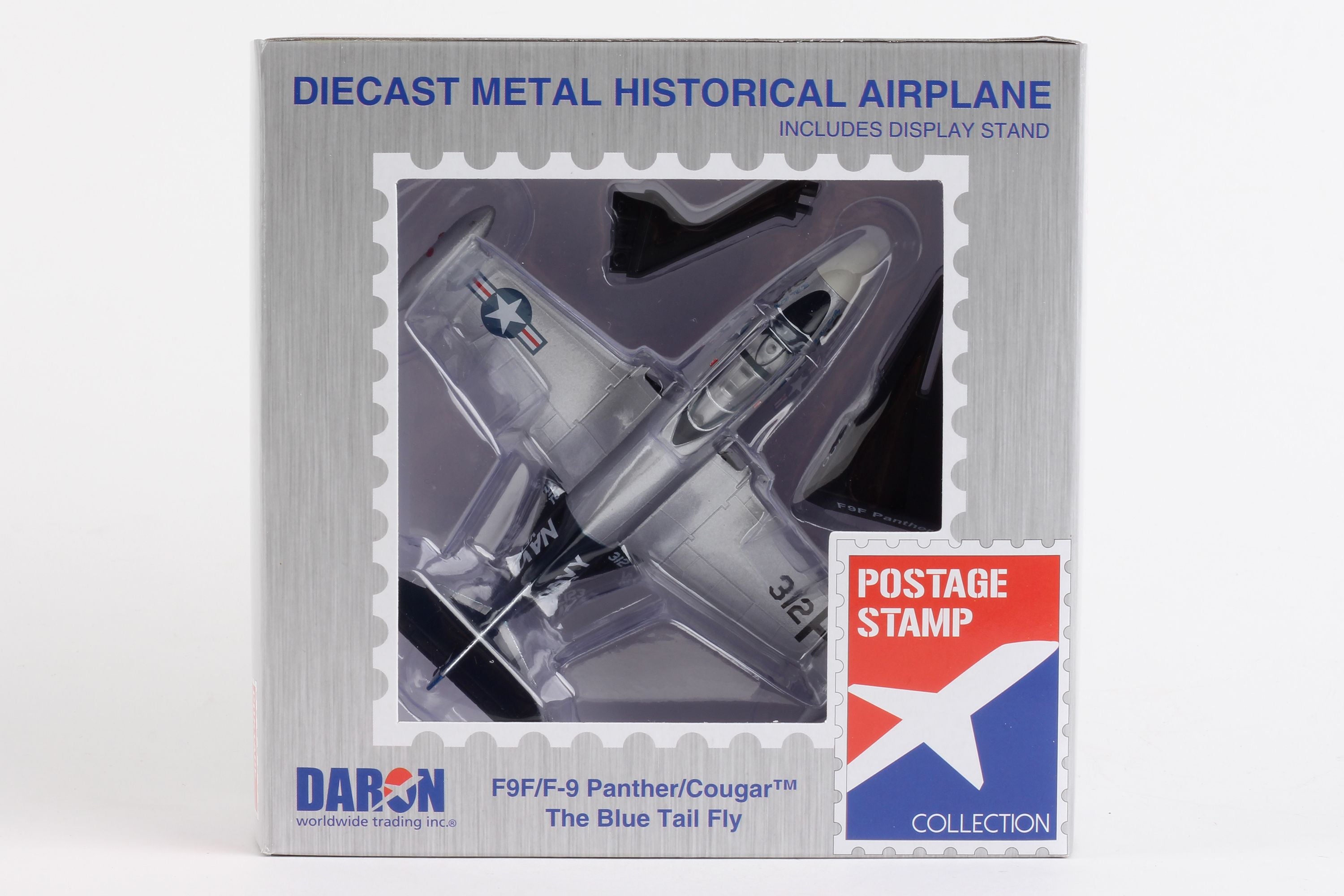 Grumman F9F Panther "The Blue Tail Fly", 1/100 Scale Model Box