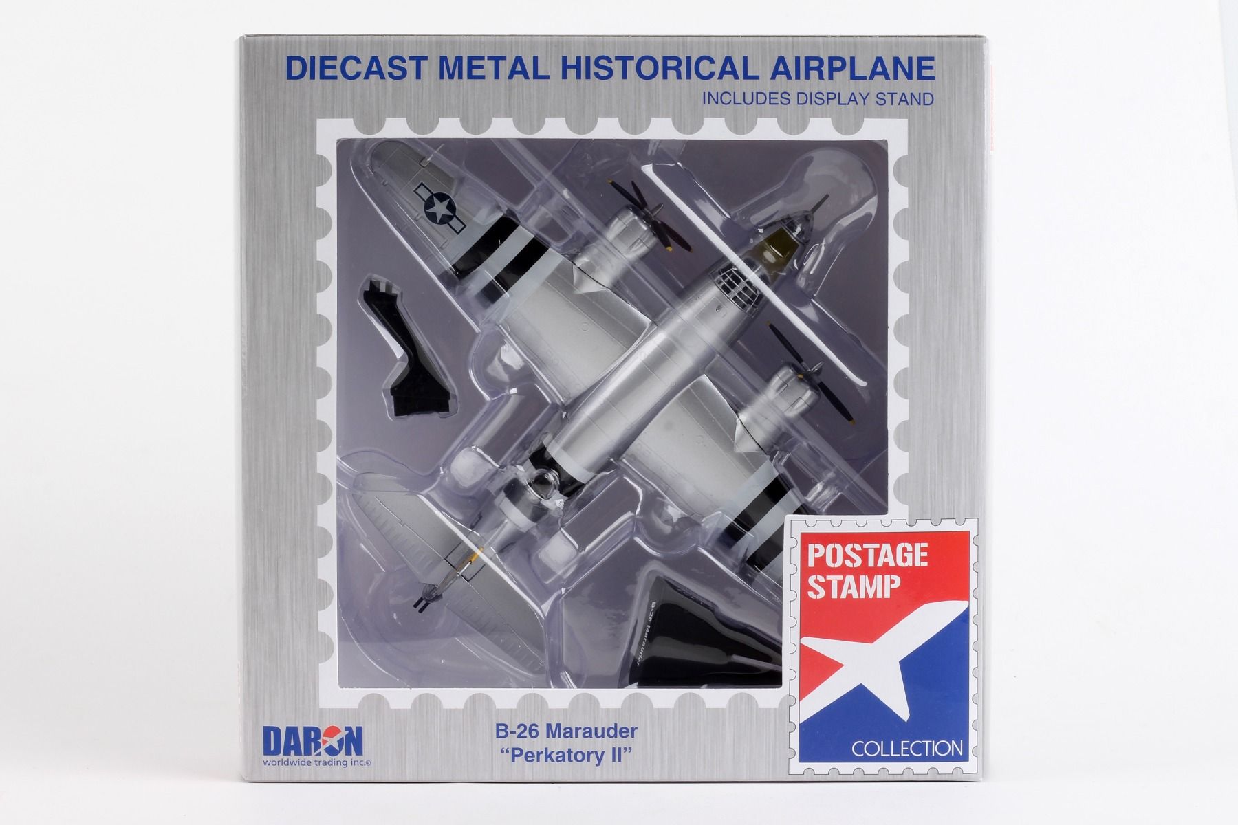 Martin B-26 Marauder “Perkatory II” 1:107 Scale Diecast Model Box