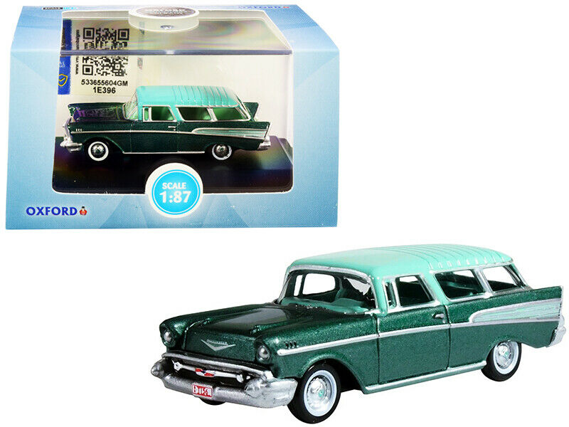 Chevrolet Nomad 1957 – Highland Green / Surf Green 1:87 Scale Model