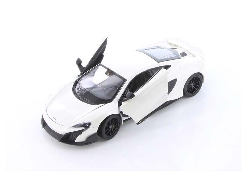 Maclaren 675LT Coupe, 1/24-27 Scale Diecast Car (White)