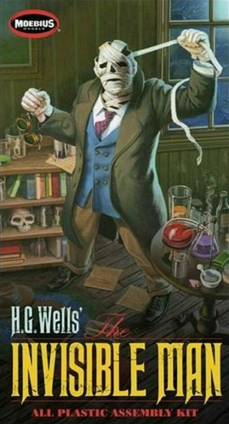 H.G. Wells The Invisible Man 1/8 Scale Model Kit By Moebius Models