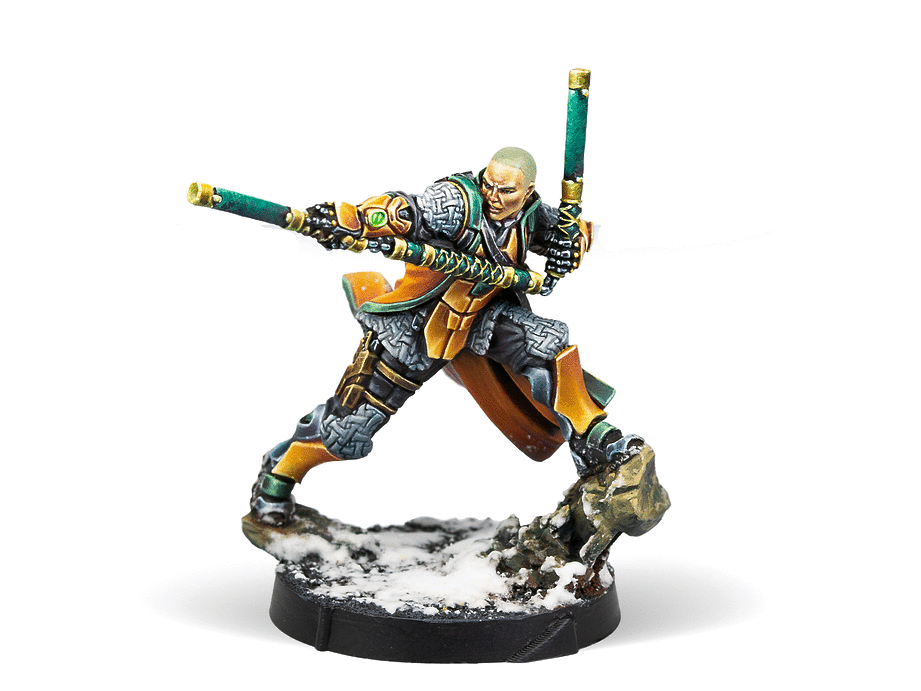Infinity Yu Jing Shaolin Warrior Monk (DA CCW) Miniature Game Figure