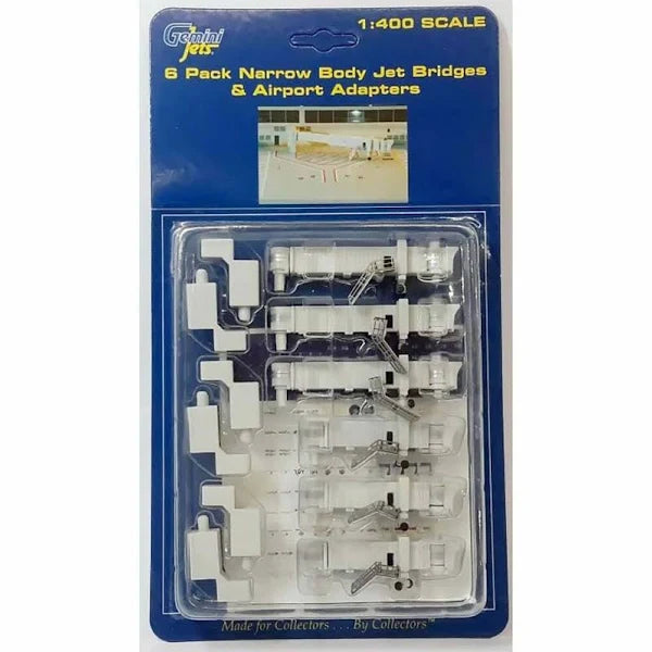 Gemini Jets Narrowbody Airbridge Set, 1/400 Scale
