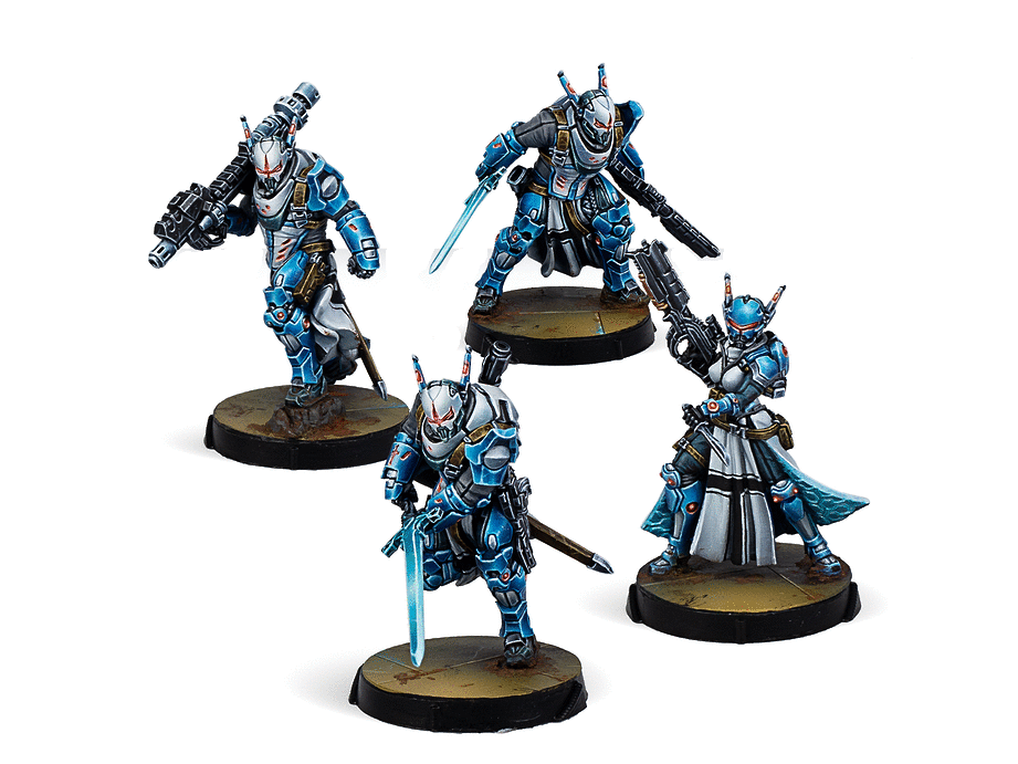 Infinity PanOceania Teutonic Knights Miniature Game Figures