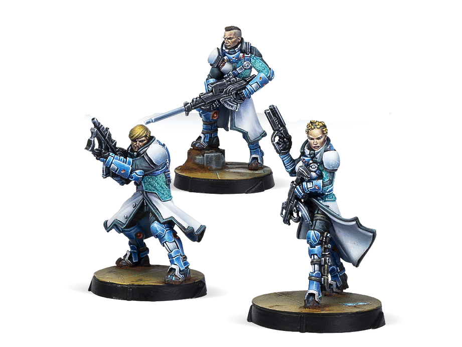 Infinity PanOceania Trinitarian Tertiaries Miniature Game Figures