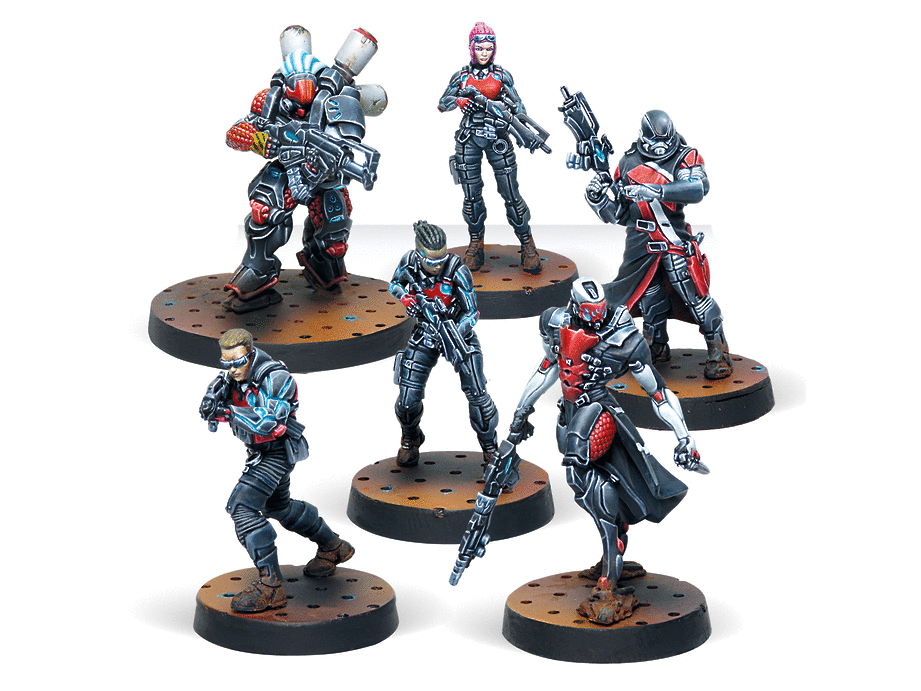 Infinity Nomads Tunguska Jurisdictional Command (Nomads Sectorial Starter Pack) By Corvus Belli