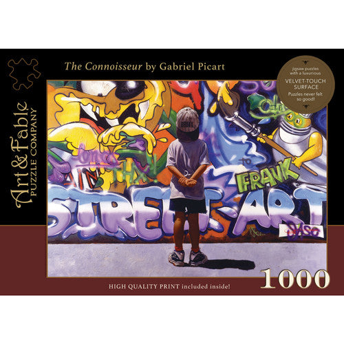 The Connoisseur 1000 Piece Puzzle By Art & Fable Puzzle  Company