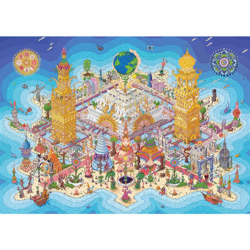 Land Of Rutopia 1000 Piece Puzzle Art Work