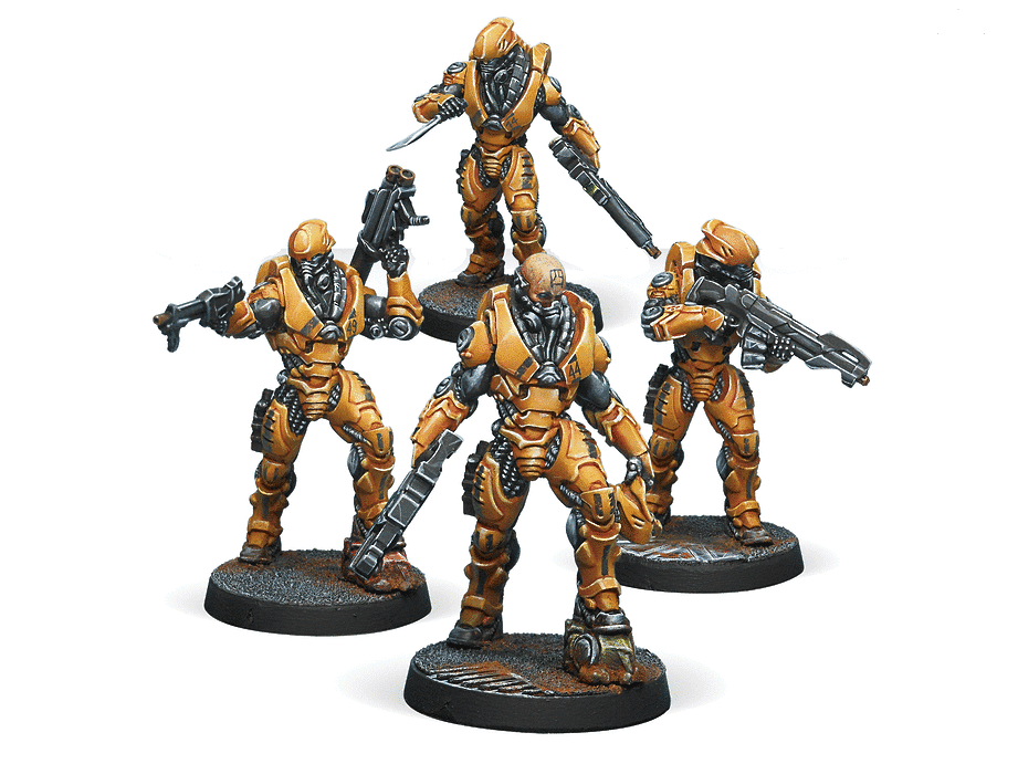 Infinity Wú Míng Assault Corps Miniature Game Figures
