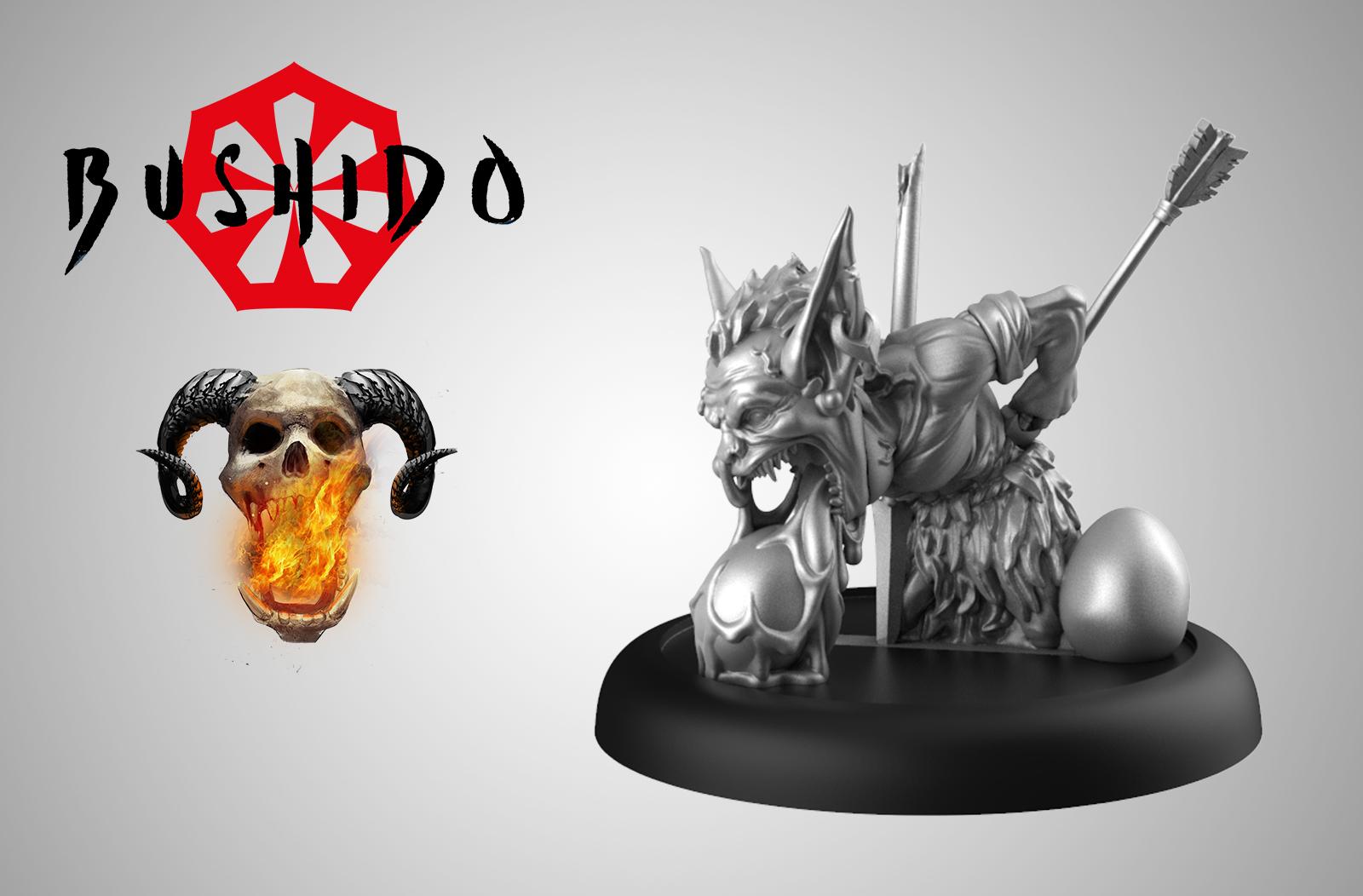 Bushido The Savage Wave Faction “Yami’mure” Miniature Figure