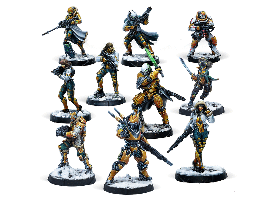 Infinity CodeOne Yu Jing Action Pack Miniature Game Figures