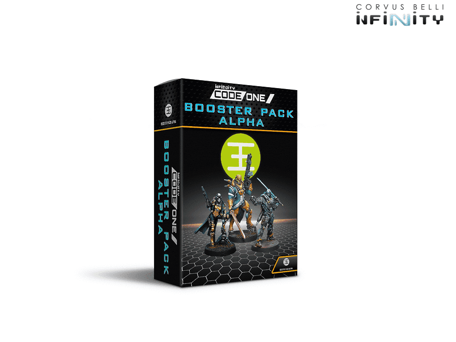Infinity CodeOne Yu Jing Booster Pack Alpha Miniature Game Figures Box