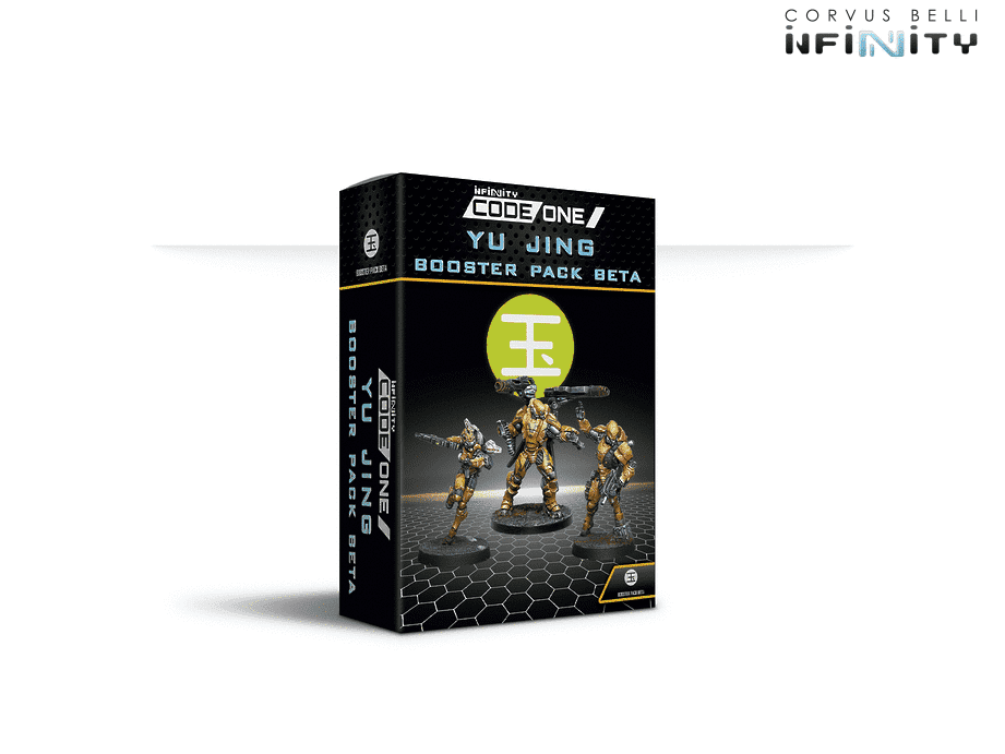 Copy of Infinity CodeOne Yu Jing Booster Pack Beta Miniature Game Figures Box