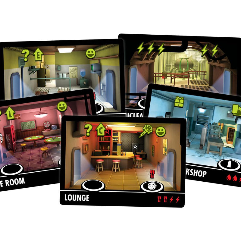 Fallout Shelter The Board Game Cards