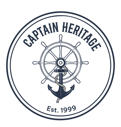 Captain Heritage formerly Old Modern Handicrafts brand logo for Bellford Toys and Hobbies.