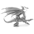 Silver Dragon Metal Earth Model Kit Right Side View