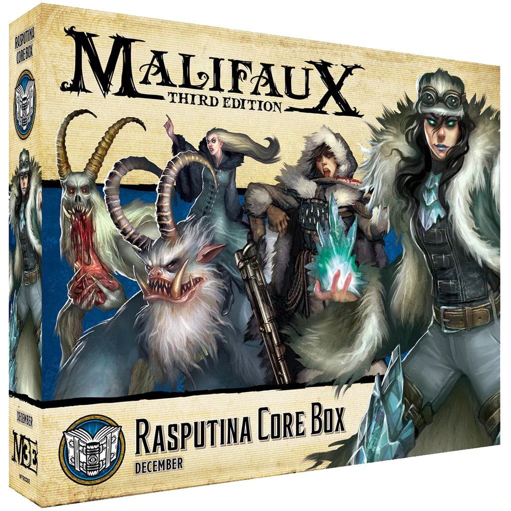 Malifaux (M3E) The Arcanists “Rasputina Core Box”, 32 mm Scale Model Plastic Figures