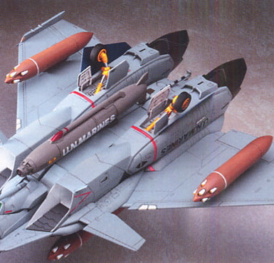 Macross Zero VF-0C VMFAT-203 “Hawks” 1:72 Scale Model Kit Undeside Close Up