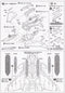 Macross Zero VF-0C VMFAT-203 “Hawks” 1:72 Scale Model Kit Instructions Page 4