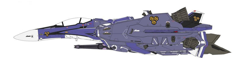 Macross Frontier VF-25G Super Messiah 1:72 Scale Model Kit Side View Illustration