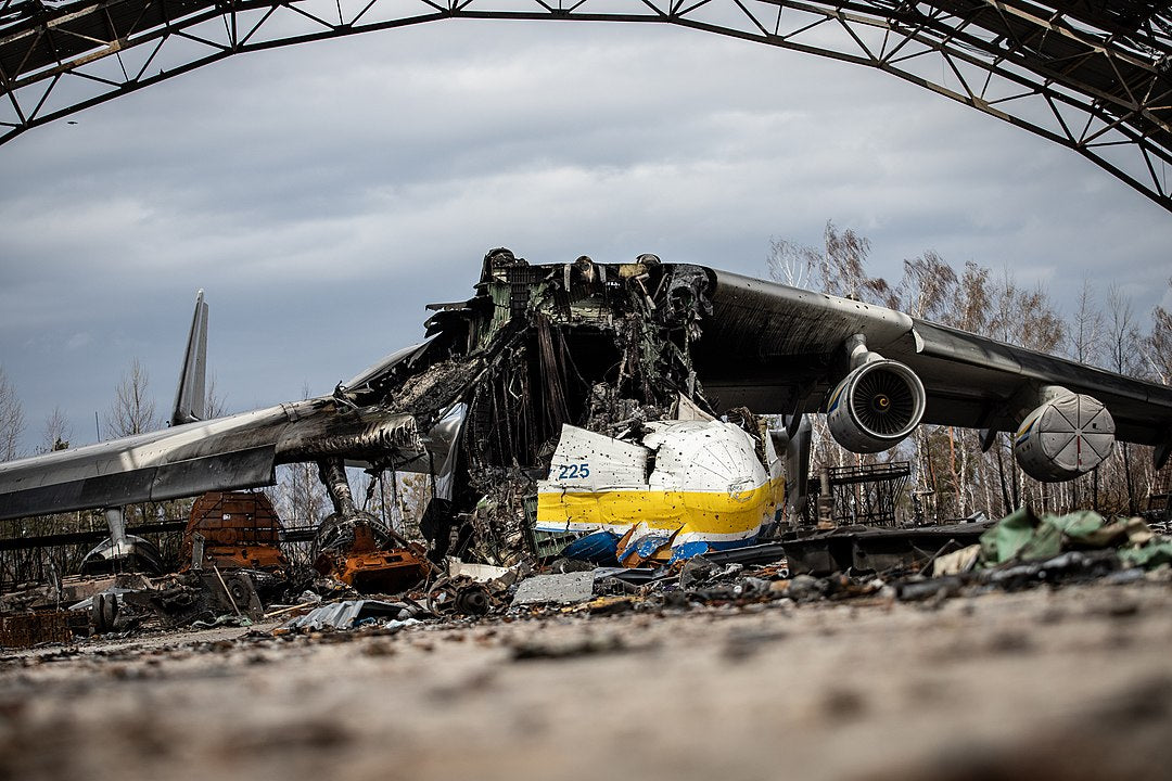 Antonov An-225 Mriya Antonov Airlines  Battle of Antonov Airport  2022