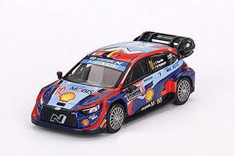 Hyundai i20 N Rally1 Hybrid #11 2023 Rally Monte Carlo 3rd Place 1:64 Scale Diecast Car