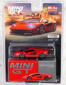 Lamborghini Countach LPI 800-4 (Rosso Mars) 1:64 Scale Diecast Car Blister Packaging