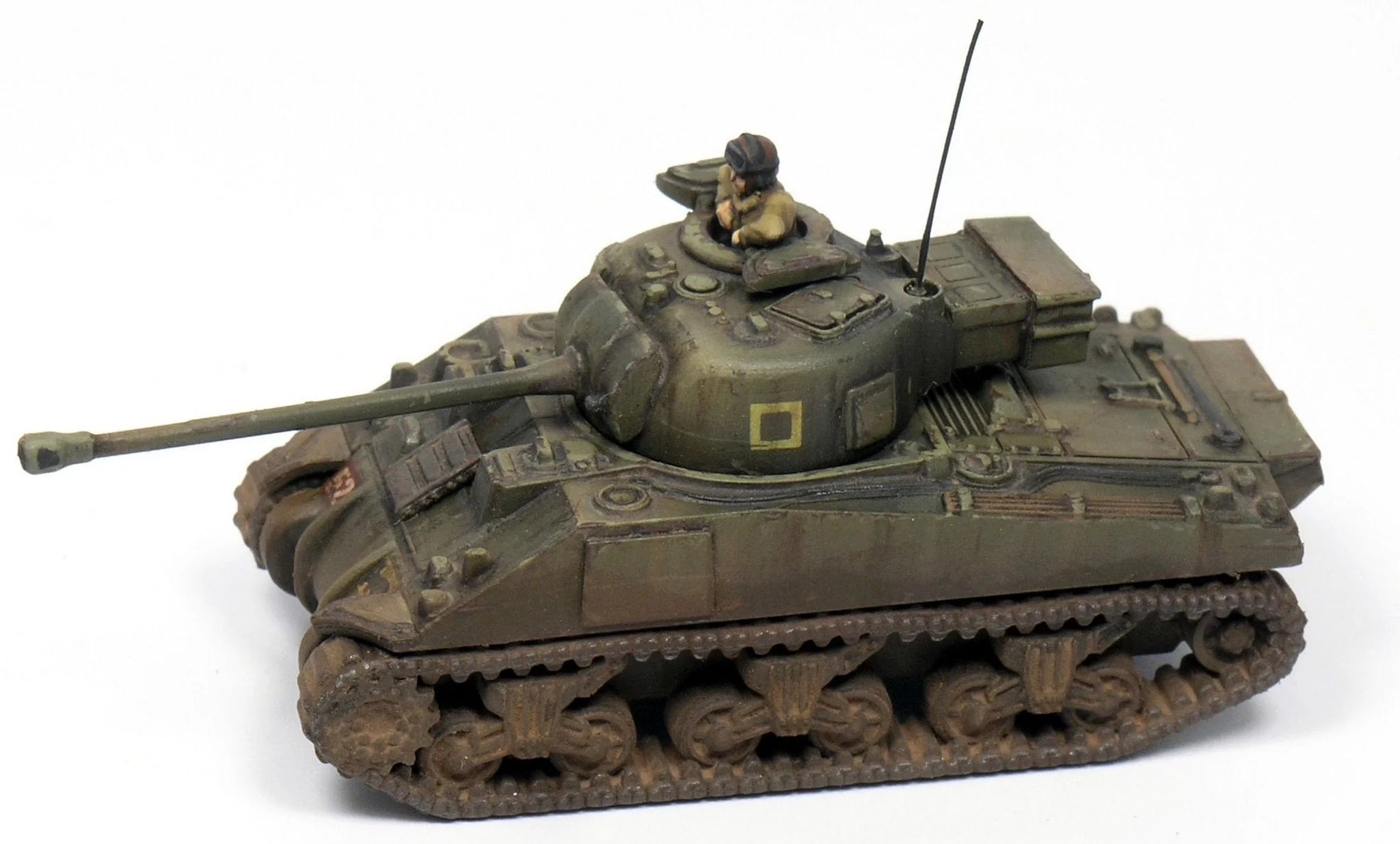 Sherman Firefly, 1:144 (12 mm) Scale Model Plastic Kit (Set of 6) Close Up