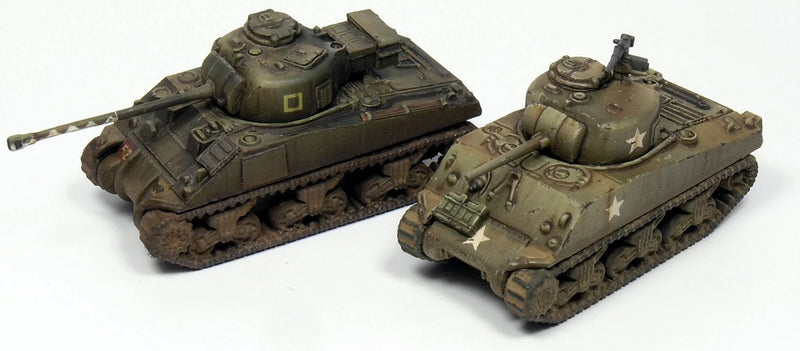 Sherman Firefly, 1:144 (12 mm) Scale Model Plastic Kit (Set of 6) British and US Markings