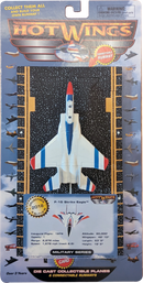 Boeing F-15 Strike Eagle (Red White & Blue) Diecast Aircraft Toy Packaging