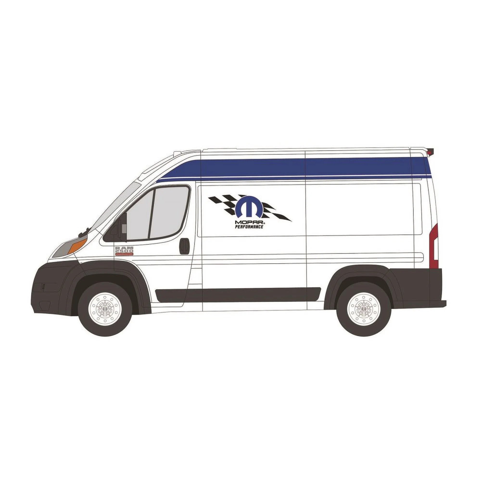 GreenLight Collectibles | 2014 Ram ProMaster MOPAR Performance 1:64 ...