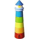 Lighthouse Wooden Rainbow Stacker