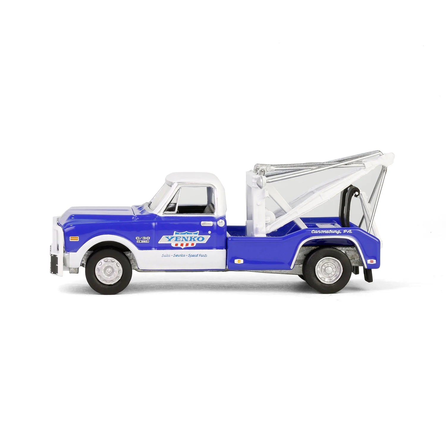 1969 Chevrolet C30 Dually Wrecker – Yenko 1:64 Scale Diecast Model Side View