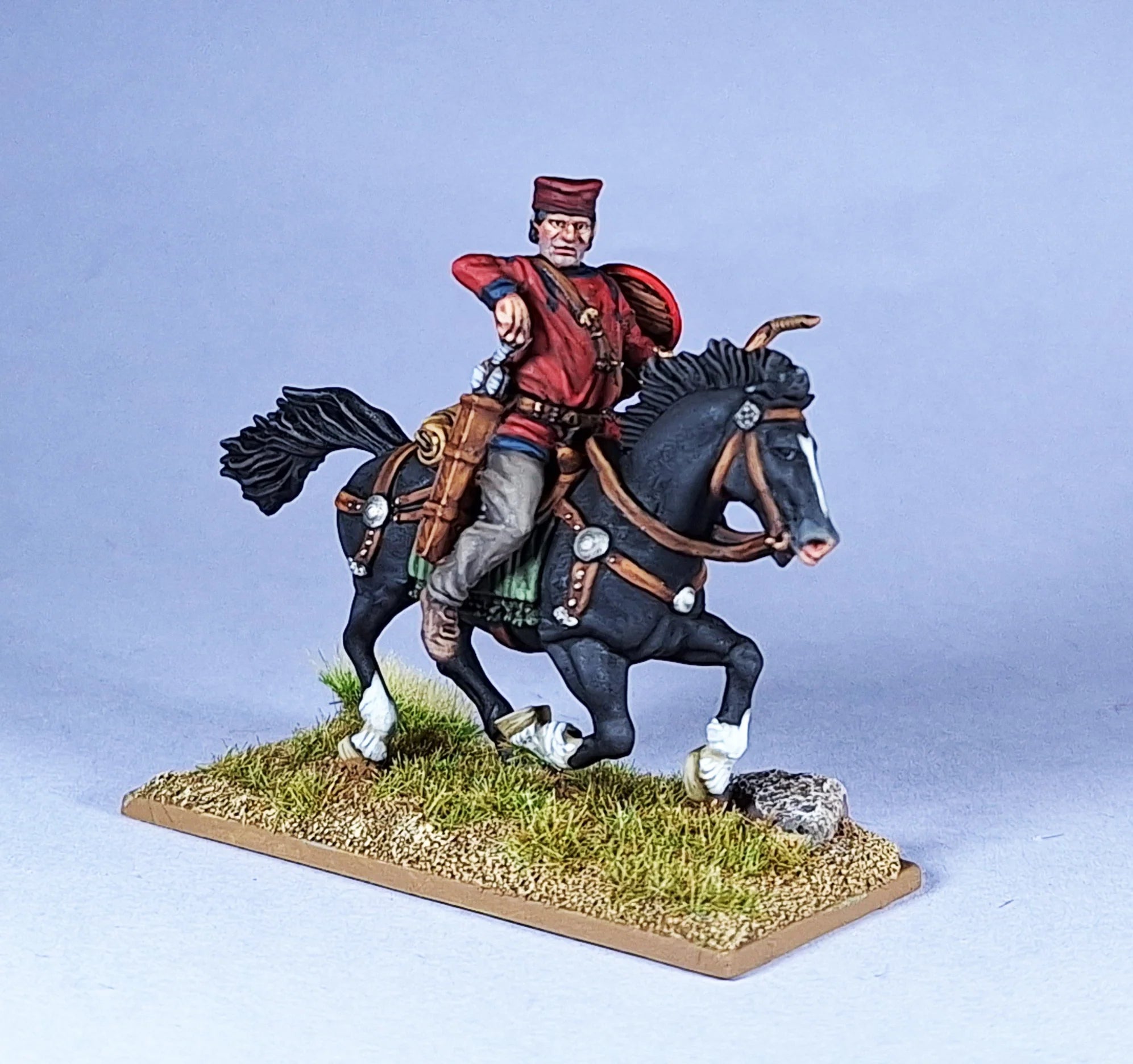 Late Roman Horse Archers, 28 mm Scale Model Plastic Figures Archer Example