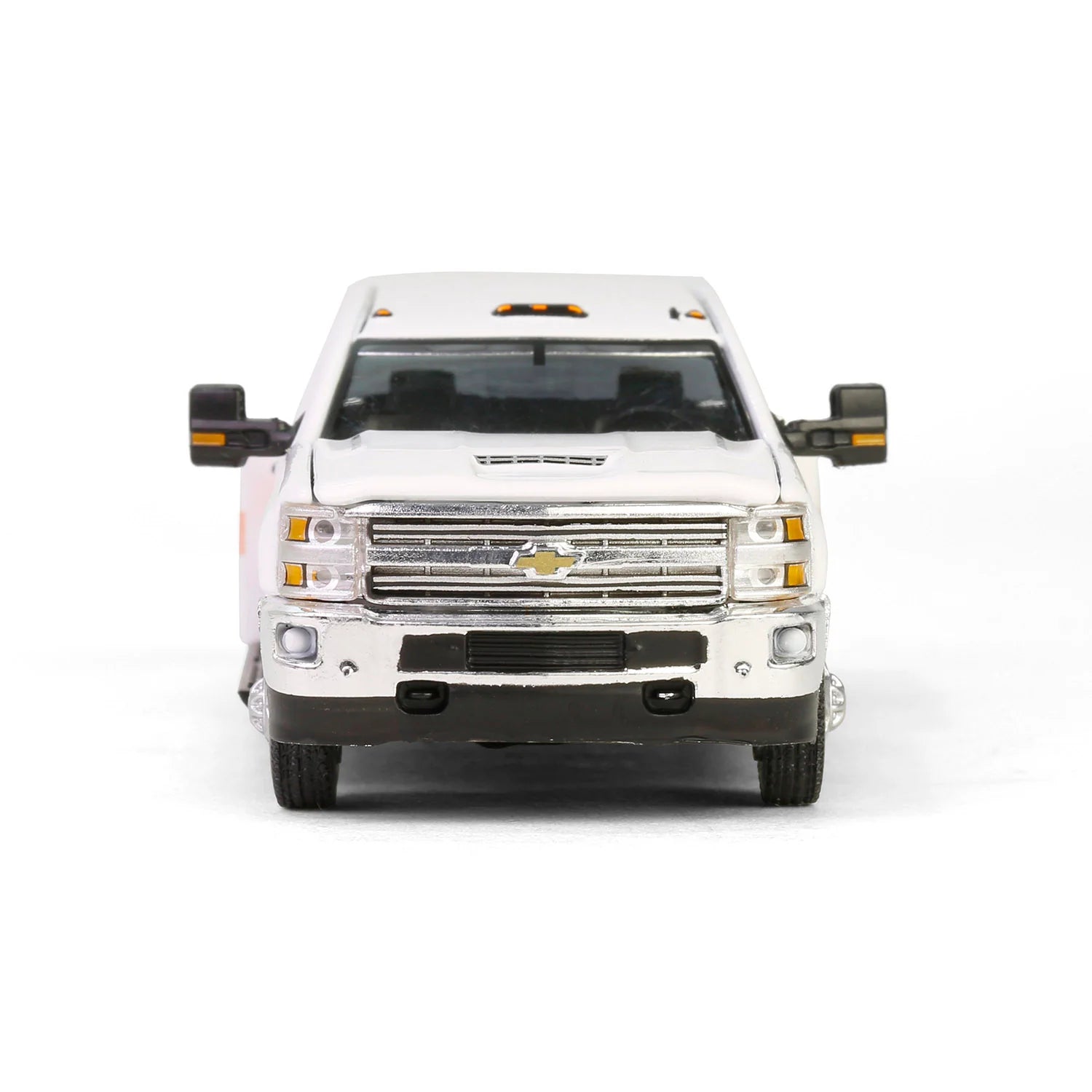 2016 Chevrolet Silverado 3500 HD Dually – CalTrans 1:64 Scale Diecast Model Front View