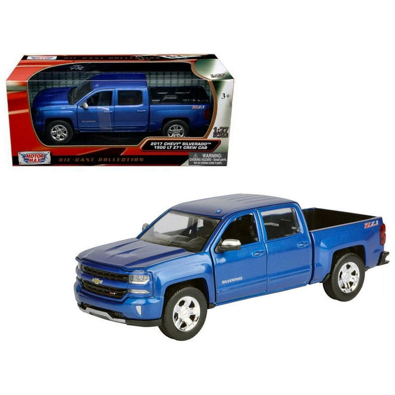 2017 Chevrolet Silverado 1500 LT Z71 Crew Cab 1:24 Scale Diecast Pickup Truck