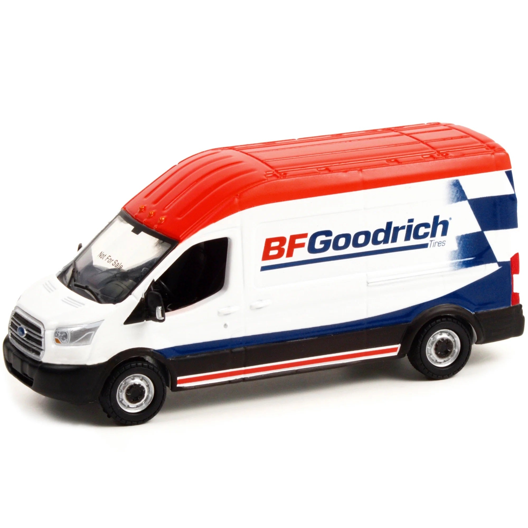 2017 Ford Transit LWB High Roof BFGoodrich 1:64 Scale Diecast Model Side View