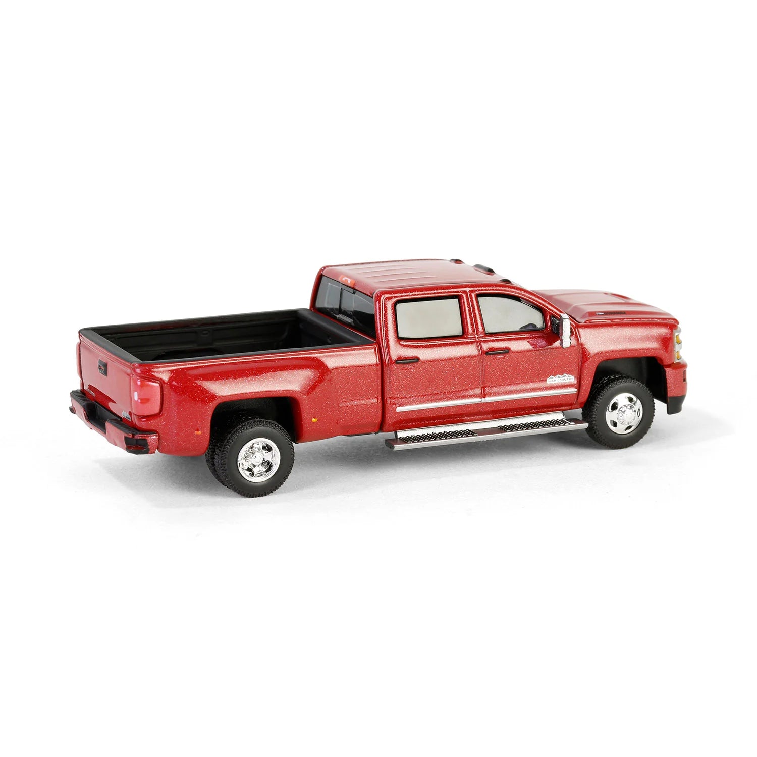 2018 Chevrolet Silverado 3500 HD Dually High Country 1:64 Scale Diecast Model Right Rear View