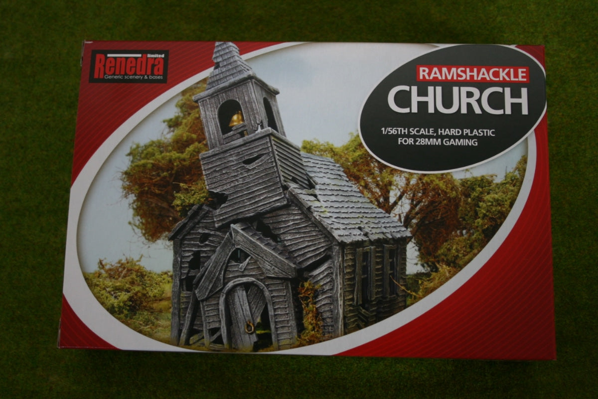 Ramshackle Church 28mm Scale Scenery Packaging